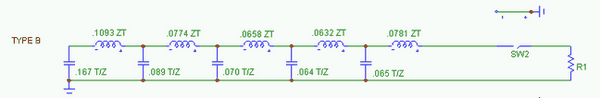 Type B PFN circuit schematic diagram